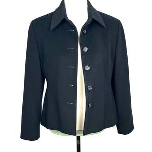 Louben lined black blazer